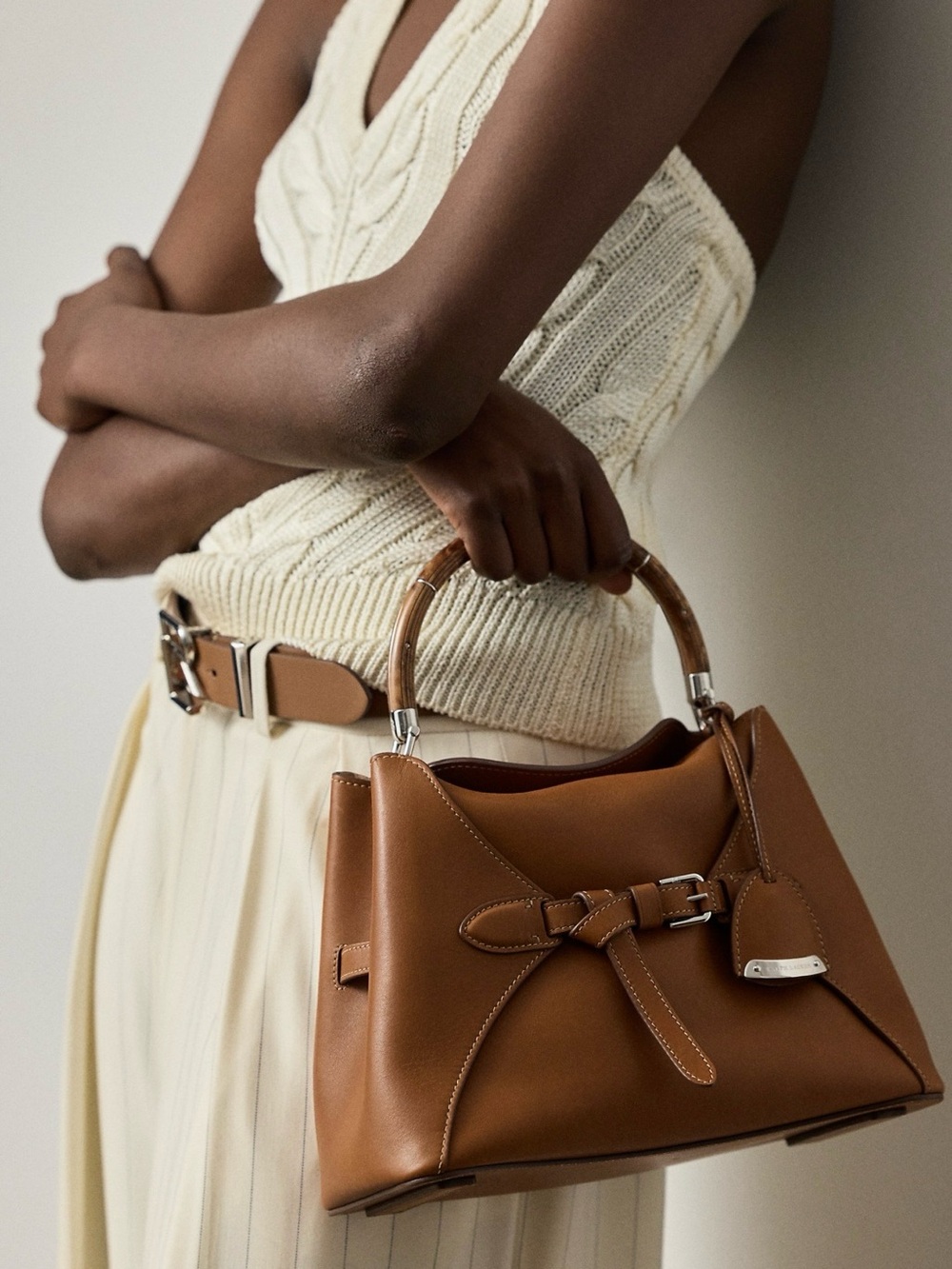 The Ralph Calfskin Top Handle - Picture 8 of 8